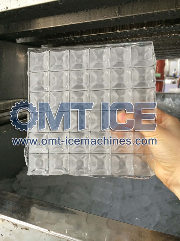 ОМТ 1тон индустријски тип коцке за лед машина-6