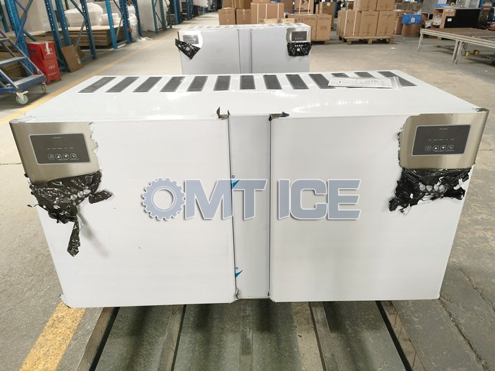 OMT 4sets Commercial Cube Ice Machine to Philippines (2)