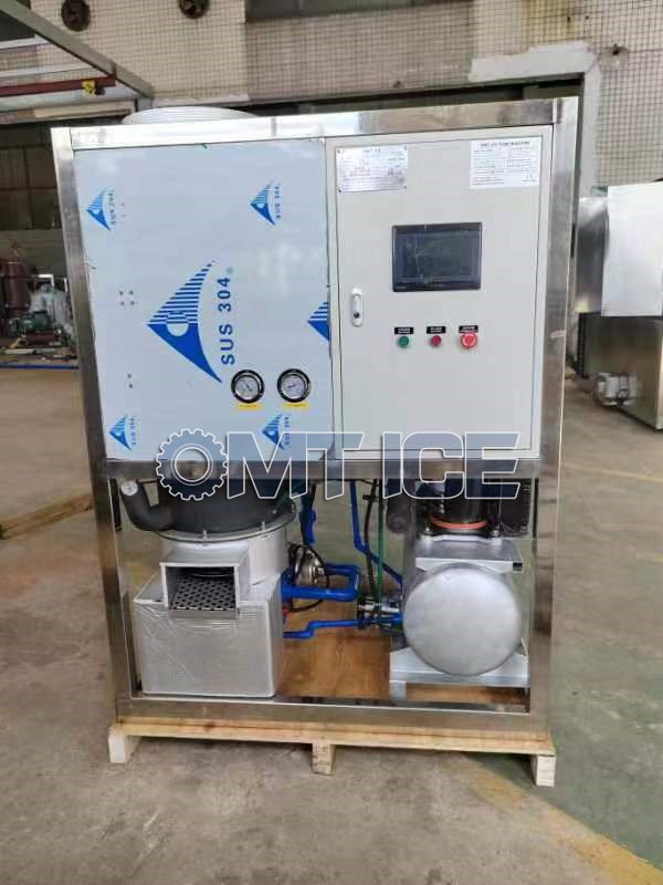 OMT 1Ton Single Phase Tube Ice Machine shipped to Philippines-1
