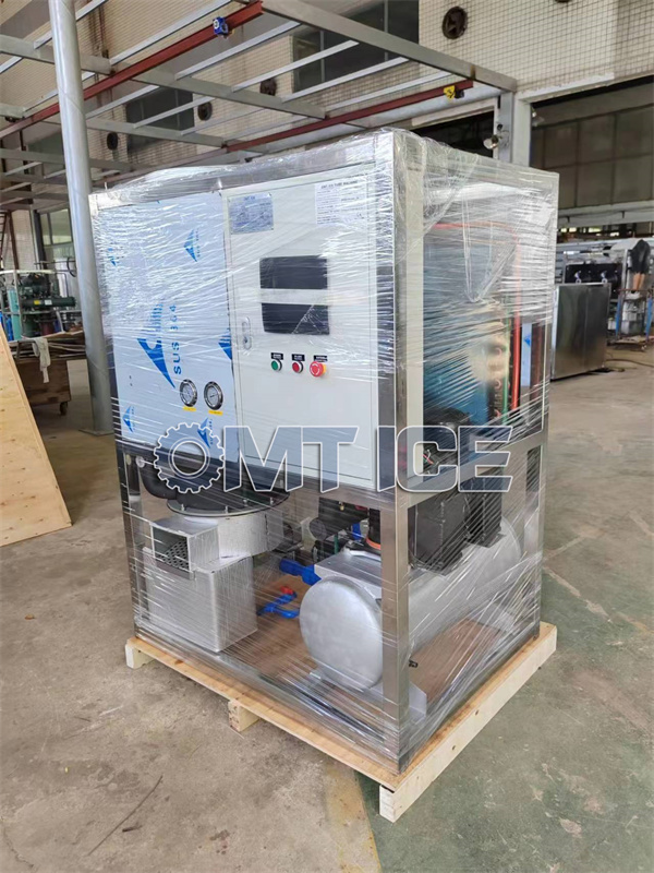 OMT 1Ton Single Phase Tube Ice Machine shipped to Philippines-5