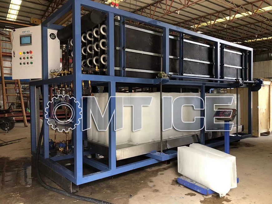 OMT 3ton Direct Cooling Ice Block Machine-5