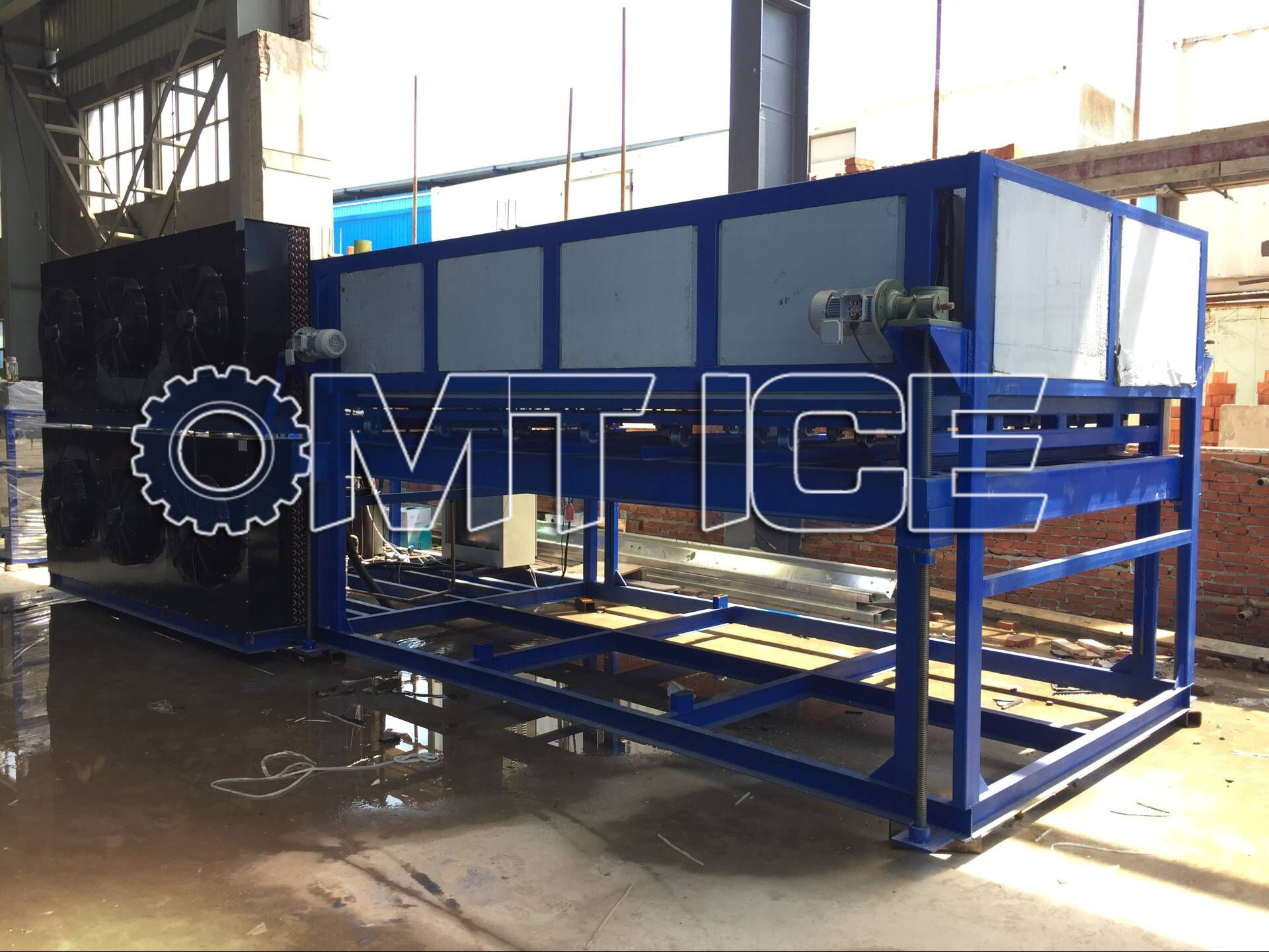 OMT 5ton Direct Cooling Type Ice Block Machine-2